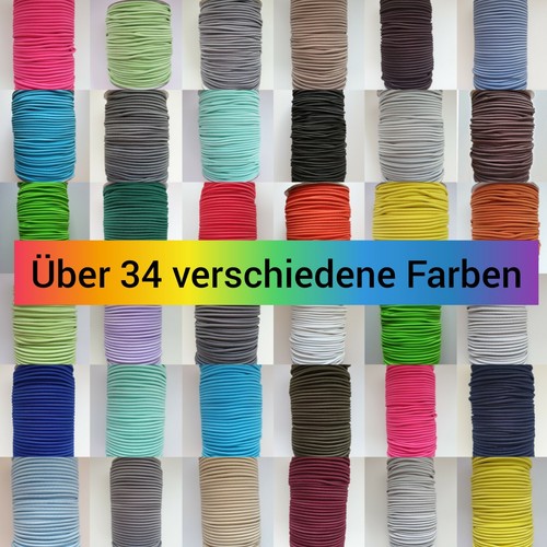 Gummikordel 3mm gummiband - gummikordel, ∅3mm
