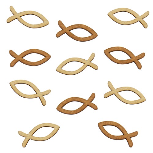 Holz fische verzierung - holz,