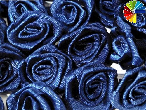 Satinrosen 15mm zierblumen - 15mm,