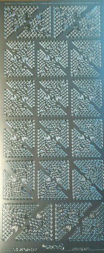 Stickerbogen verzierung silber - verzierung,