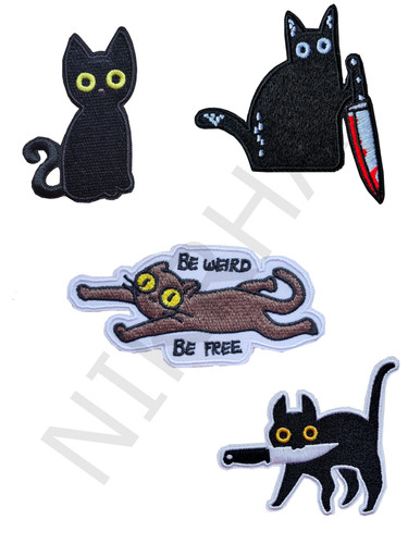 Lustige schwarze katze - lustige,