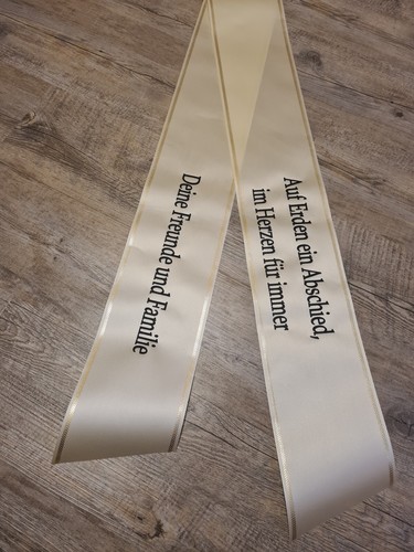 Trauerschleife kranzschleife - trauerschleife,