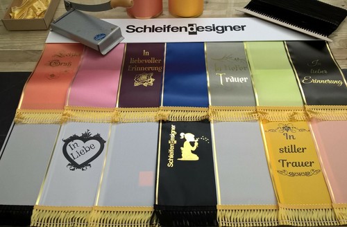 Trauerschleife individuell
