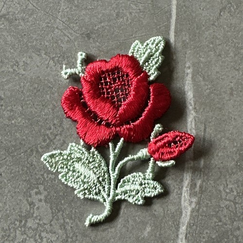 Rosa cm bügelbild - rosa, 5