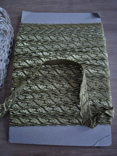 Vintage posamentenborte tresse - posamentenborte,