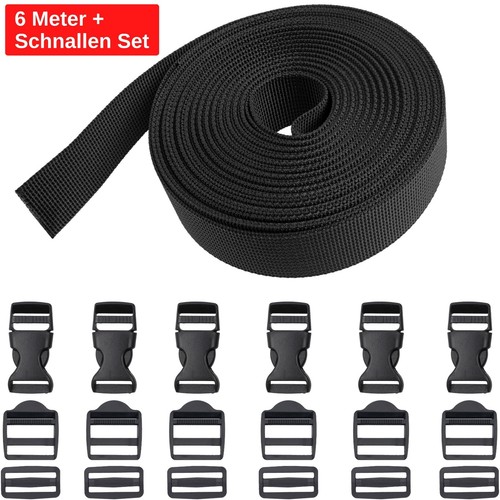 Gurtband mit schnallen set - gurtband,