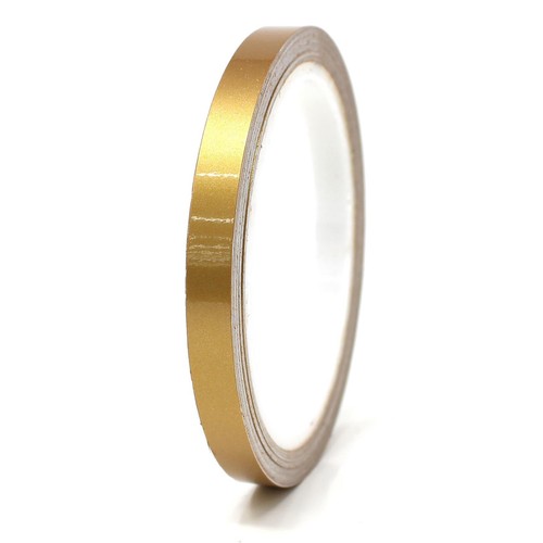 10m zierstreifen 7mm gold auto - 10m,