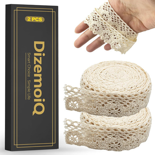 Spitzenband beige - spitzenband,