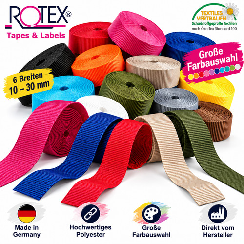 Gurtband polyester meterware - polyester,