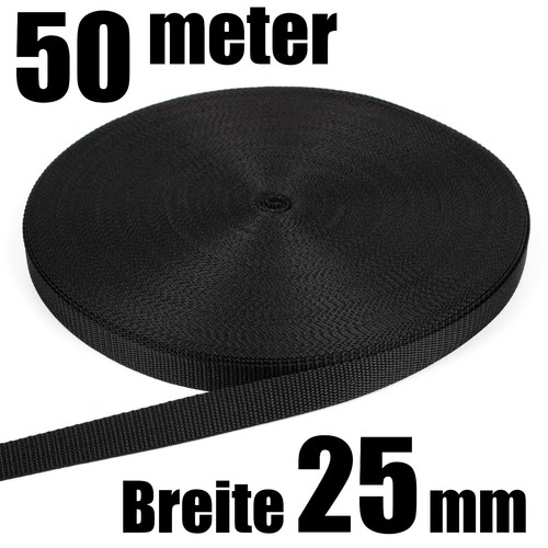 Schwarz 50 meter - 25, mm